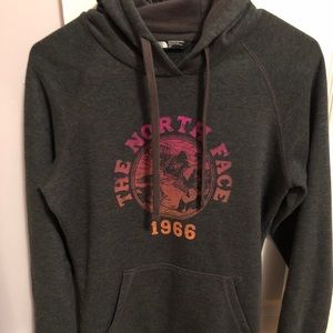 Dark gray north face size small